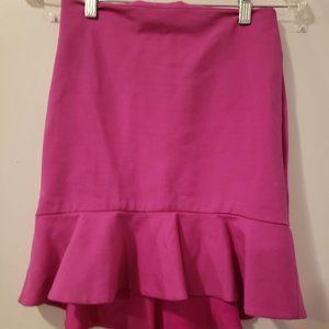Purple/pink fishtail skirt - Smart casual